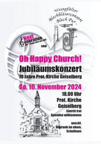 Jubiläumskonzert 70 Jahre Prot. Kirche Geiselberg